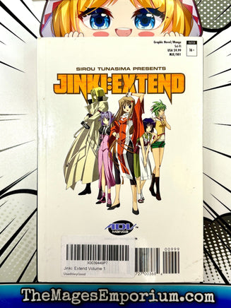 Jinki : Extend Vol 1 - The Mage's Emporium ADV 2411 BackInStock UPDATEMETA Used English Manga Japanese Style Comic Book