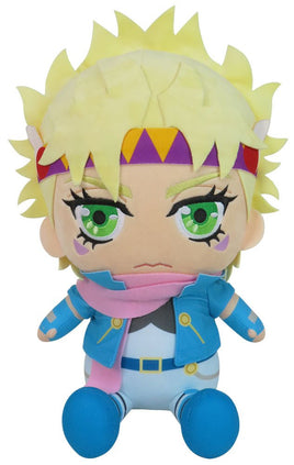 JOJO - CAESAR ANTHONIO ZEPPELI SITTING PLUSH 12" H - The Mage's Emporium Super Anime Store Shopify Collective Super Anime Store Used English Figure Japanese Style Comic Book