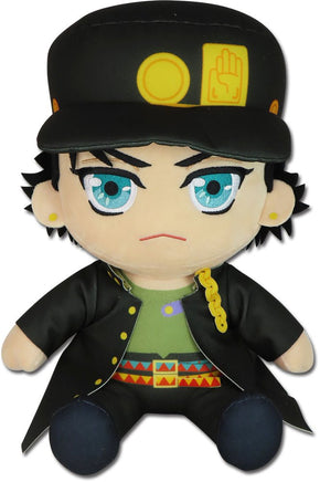 JOJO'S S2 - JOTARO KUJO SITTING PLUSH 12" H - The Mage's Emporium Super Anime Store Shopify Collective Super Anime Store Used English Plush Japanese Style Comic Book