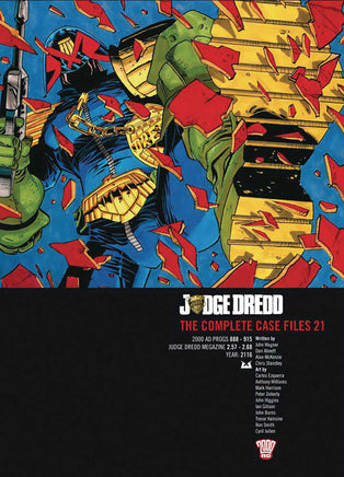 Judge Dredd Comp Case Files TPB Volume 21 (S&S Edition) - The Mage's Emporium The Multiverse outofstock Shopify Collective The Multiverse Used English Graphic Novels Japanese Style Comic Book