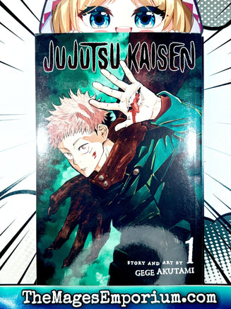 Jujutsu Kaisen Vol 1 - The Mage's Emporium Viz Media 2412 BackInStock UPDATEMETA Used English Manga Japanese Style Comic Book