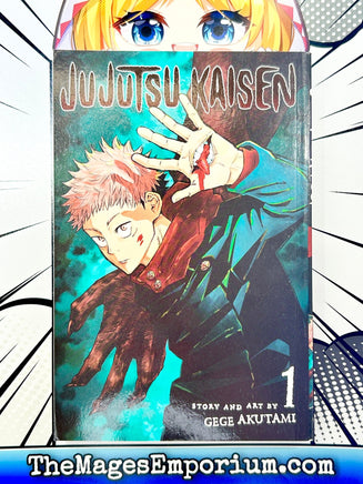 Jujutsu Kaisen Vol 1 - The Mage's Emporium Viz Media 2404 bis3 copydes Used English Manga Japanese Style Comic Book