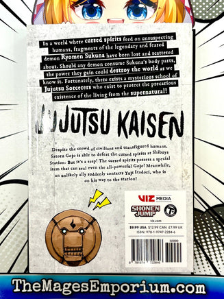 Jujutsu Kaisen Vol 11 - The Mage's Emporium Viz Media 2411 BackInStock UPDATEMETA Used English Manga Japanese Style Comic Book