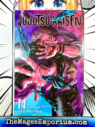 Jujutsu Kaisen Vol 14 - The Mage's Emporium Viz Media 2411 BackInStock UPDATEMETA Used English Manga Japanese Style Comic Book