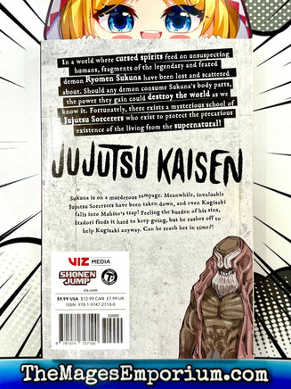 Jujutsu Kaisen Vol 15 - The Mage's Emporium Viz Media 2410 BackInStock UPDATEMETA Used English Manga Japanese Style Comic Book