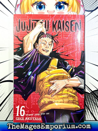 Jujutsu Kaisen Vol 16 - The Mage's Emporium Viz Media 2412 BackInStock UPDATEMETA Used English Manga Japanese Style Comic Book