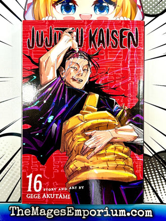 Jujutsu Kaisen Vol 16 - The Mage's Emporium Viz Media outofstock UPDATEMETA Used English Manga Japanese Style Comic Book