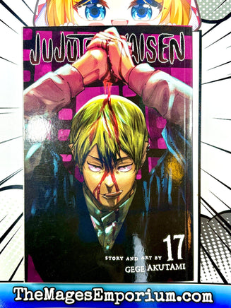 Jujutsu Kaisen Vol 17 - The Mage's Emporium Viz Media outofstock UPDATEMETA Used English Manga Japanese Style Comic Book