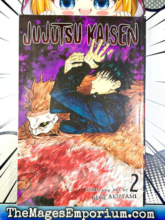 Jujutsu Kaisen Vol 2 - The Mage's Emporium Viz Media 2501 BackInStock UPDATEMETA Used English Japanese Style Comic Book