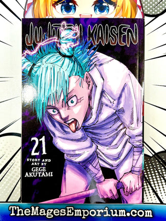 Jujutsu Kaisen Vol 21 Manga - The Mage's Emporium Viz Media outofstock UPDATEMETA Used English Manga Japanese Style Comic Book