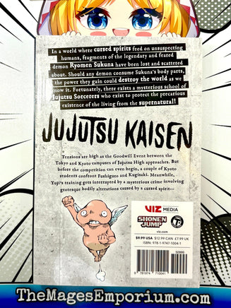 Jujutsu Kaisen Vol 3 - The Mage's Emporium Viz Media 2410 BackInStock UPDATEMETA Used English Manga Japanese Style Comic Book