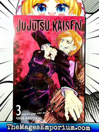 Jujutsu Kaisen Vol 3 - The Mage's Emporium Viz Media 2410 BackInStock UPDATEMETA Used English Manga Japanese Style Comic Book