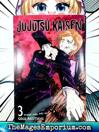 Jujutsu Kaisen Vol 3 - The Mage's Emporium Viz Media 2412 BackInStock UPDATEMETA Used English Manga Japanese Style Comic Book