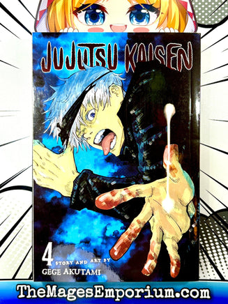 Jujutsu Kaisen Vol 4 - The Mage's Emporium Viz Media 2410 BackInStock UPDATEMETA Used English Manga Japanese Style Comic Book