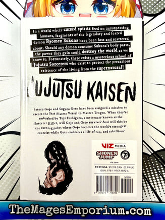 Jujutsu Kaisen Vol 9 - The Mage's Emporium Viz Media outofstock UPDATEMETA Used English Manga Japanese Style Comic Book