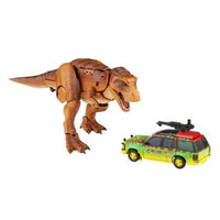 Jurassic Park Transformers Mash - Up Tyrannocon Rex and Autobot JP93 Set - The Mage's Emporium ToyShnip Shopify Collective ToyShnip Used English Action Figure Japanese Style Comic Book