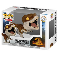 Funko Pop! Movies: Jurassic World: Dominion - Atrociraptor Tiger #1218 Specialty Series Exclusive