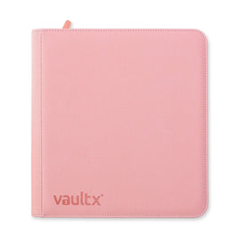 12 Pocket Exo-Tec Zip Binder : Just Pink