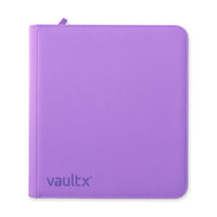 12 Pocket Exo-Tec Zip Binder : Just Purple