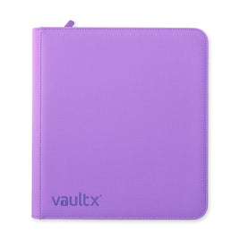12 Pocket Exo-Tec Zip Binder : Just Purple