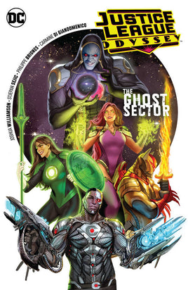 Justice League Odyssey TPB Volume 01 The Ghost Sector - The Mage's Emporium The Multiverse outofstock Shopify Collective The Multiverse Used English Graphic Novels Japanese Style Comic Book
