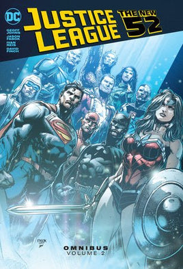 JUSTICE LEAGUE THE NEW 52 OMNIBUS HC VOL 02 - The Mage's Emporium The Multiverse Shopify Collective The Multiverse Used English Graphic Novels Japanese Style Comic Book