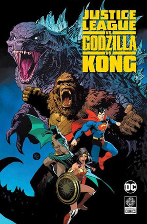Justice League vs Godzilla vs Kong Hardcover - The Mage's Emporium The Multiverse Shopify Collective The Multiverse Used English Graphic Novels Japanese Style Comic Book