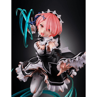 Kadokawa: Re:Zero Starting Life in Another World - Ram (Battle with Roswaal Ver.) 1/7 Scale Figure - The Mage's Emporium Shumi Toys & Gifts Shopify Collective Shumi Toys & Gifts Used English 1/7 Scale Figure Japanese Style Comic Book