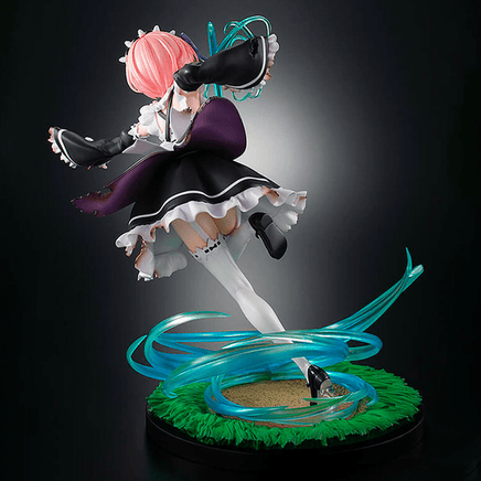 Kadokawa: Re:Zero Starting Life in Another World - Ram (Battle with Roswaal Ver.) 1/7 Scale Figure - The Mage's Emporium Shumi Toys & Gifts Shopify Collective Shumi Toys & Gifts Used English 1/7 Scale Figure Japanese Style Comic Book