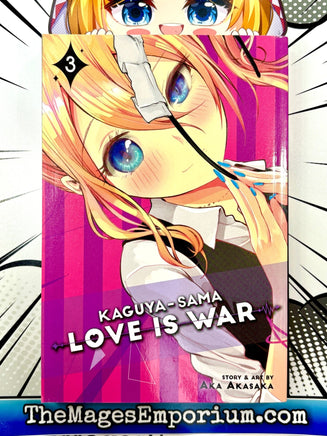 Kaguya - Sama Love Is War Vol 3 - The Mage's Emporium Viz Media outofstock UPDATEMETA Used English Japanese Style Comic Book