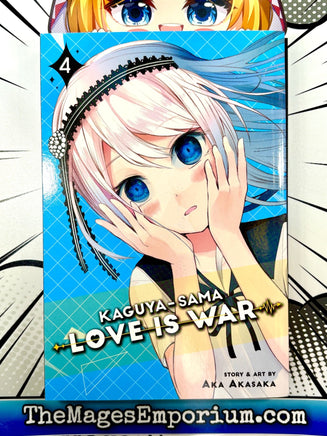 Kaguya - Sama Love Is War Vol 4 - The Mage's Emporium Viz Media outofstock UPDATEMETA Used English Japanese Style Comic Book