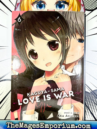 Kaguya - Sama Love Is War Vol 6 - The Mage's Emporium Viz Media outofstock UPDATEMETA Used English Manga Japanese Style Comic Book