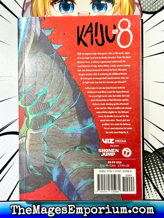 Kaiju No. 8 Vol 1 - The Mage's Emporium Viz Media 2409 BackInStock UPDATEMETA Used English Manga Japanese Style Comic Book