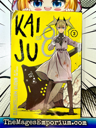 Kaiju No 8 Vol 3 - The Mage's Emporium Viz Media 2410 BackInStock UPDATEMETA Used English Manga Japanese Style Comic Book