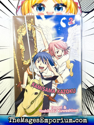 Kamisama Kazoku Vol 2 - The Mage's Emporium Go! Comi 2412 UPDATEMETA Used English Manga Japanese Style Comic Book