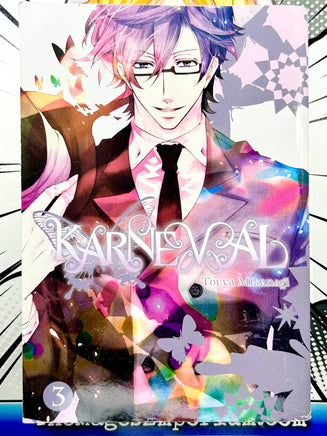 Karneval Vol 3 - The Mage's Emporium Yen Press 2404 alltags description Used English Manga Japanese Style Comic Book