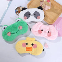 Kawaii Animal Plush Sleep Masks - The Mage's Emporium Kore Kawaii Kore Kawaii Shopify Collective Used English Japanese Style Comic Book