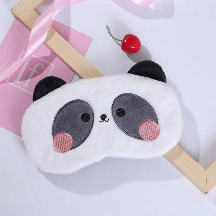 Kawaii Animal Plush Sleep Masks - The Mage's Emporium Kore Kawaii Kore Kawaii Shopify Collective Used English Japanese Style Comic Book