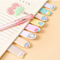 Kawaii Bookmark Sticky Notes - The Mage's Emporium Kore Kawaii Kore Kawaii Shopify Collective Used English Japanese Style Comic Book