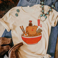 Kawaii Capybara T-Shirts - The Mage's Emporium Kore Kawaii Kore Kawaii Shopify Collective Used English Japanese Style Comic Book