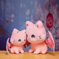 Kawaii Cat Bat Plushies - The Mage's Emporium Kore Kawaii Kore Kawaii Shopify Collective Used English Japanese Style Comic Book