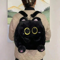 Kawaii Cat Plush Backpacks - The Mage's Emporium Kore Kawaii Kore Kawaii Shopify Collective Used English Japanese Style Comic Book