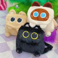 Kawaii Cat Plush Backpacks - The Mage's Emporium Kore Kawaii Kore Kawaii Shopify Collective Used English Japanese Style Comic Book