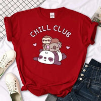 Kawaii "Chill Club" T-Shirt - The Mage's Emporium Kore Kawaii Kore Kawaii Shopify Collective Used English Japanese Style Comic Book