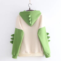 Kawaii Dinosaur Hoodie - The Mage's Emporium Kore Kawaii Kore Kawaii Shopify Collective Used English Japanese Style Comic Book