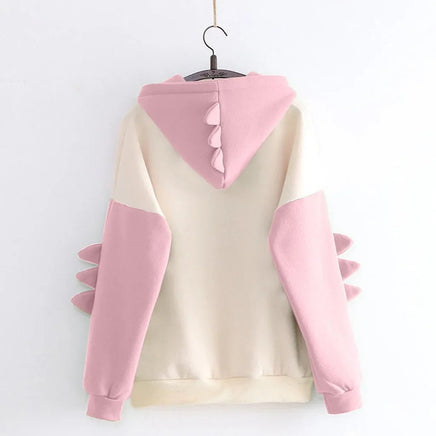 Kawaii Dinosaur Hoodie - The Mage's Emporium Kore Kawaii Kore Kawaii Shopify Collective Used English Japanese Style Comic Book