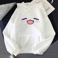 Kawaii Face Hoodie - The Mage's Emporium Kore Kawaii Kore Kawaii Shopify Collective Used English Japanese Style Comic Book