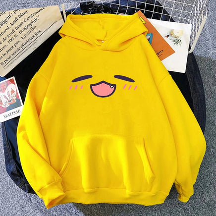Kawaii Face Hoodie - The Mage's Emporium Kore Kawaii Kore Kawaii Shopify Collective Used English Japanese Style Comic Book