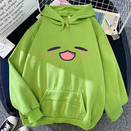 Kawaii Face Hoodie - The Mage's Emporium Kore Kawaii Kore Kawaii Shopify Collective Used English Japanese Style Comic Book
