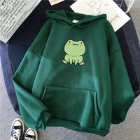Kawaii Frog Hoodie - The Mage's Emporium Kore Kawaii Kore Kawaii Shopify Collective Used English Japanese Style Comic Book